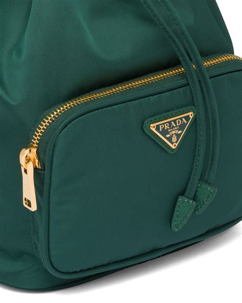 prada duet leather bag|prada nylon shoulder bag price.